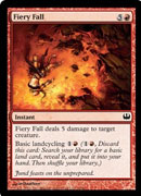 Fiery Fall (Duel Decks: Knights vs Dragons) Light Play