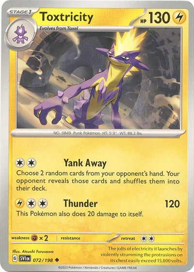 Toxtricity (Scarlet and Violet: Base Set) Light Play