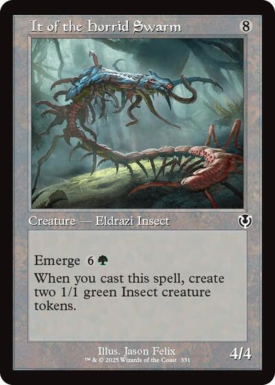 It of the Horrid Swarm (Retro Frame) (Innistrad Remastered) Light Play