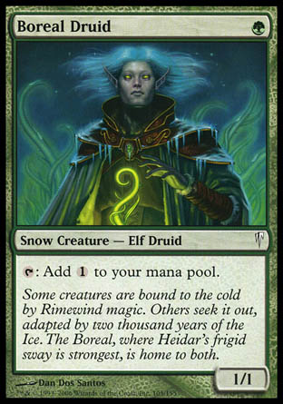 Boreal Druid (Coldsnap) Light Play