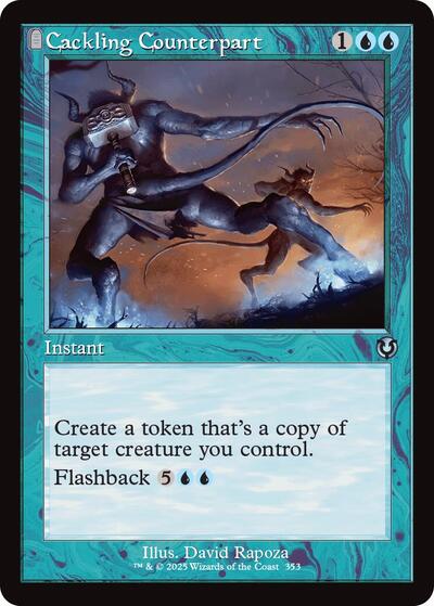 Cackling Counterpart (Retro Frame) (Innistrad Remastered) Light Play