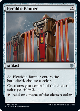 Heraldic Banner (Throne of Eldraine) Light Play