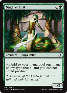 Naga Vitalist (Amonkhet) Light Play