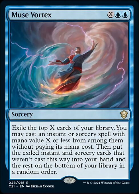 Muse Vortex (Commander 2021 Strixhaven) Light Play