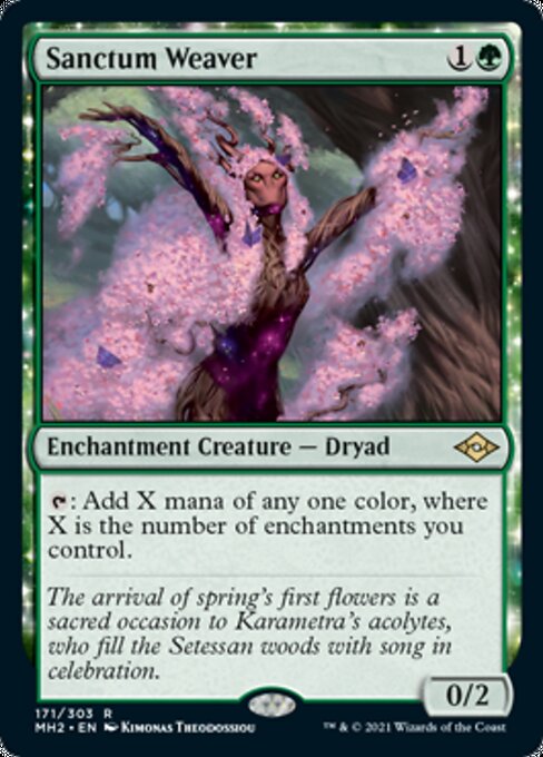 Sanctum Weaver (Modern Horizons 2) Light Play