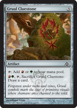 Gruul Cluestone (Dragon's Maze) Light Play Foil