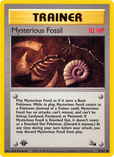 Mysterious Fossil (Fossil) Damaged / Poor Unlimited