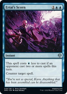 Ertai's Scorn (Dominaria United) Near Mint Foil