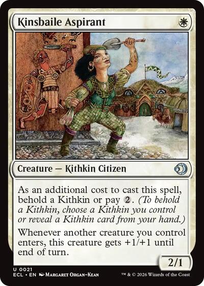 Kinsbaile Aspirant (Lorwyn Eclipsed) Light Play