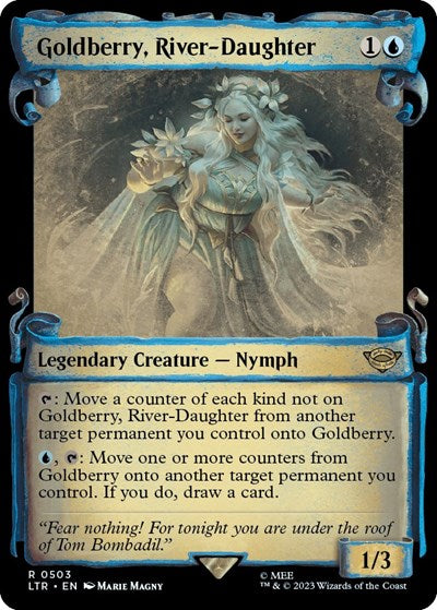 Goldberry, River-Daughter (Showcase Scrolls) (Universes Beyond: The Lord of the Rings: Tales of Middle-earth) Light Play Foil