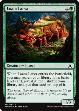 Loam Larva (Oath of the Gatewatch) Light Play