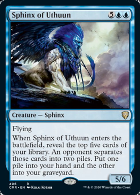 Sphinx of Uthuun (Commander 2020 Commander Legends) Light Play
