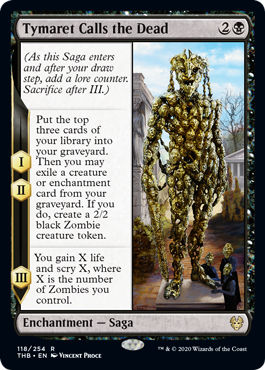 Tymaret Calls the Dead (Theros Beyond Death) Light Play
