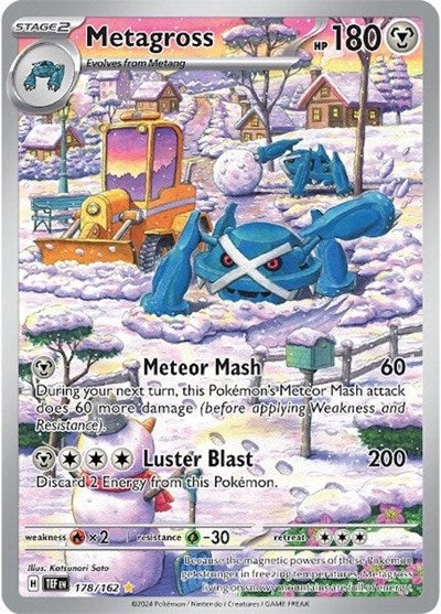 Metagross - 178 (SV05: Temporal Forces) Light Play Holofoil