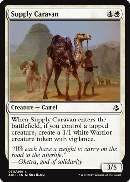 Supply Caravan (Amonkhet) Light Play