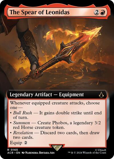 The Spear of Leonidas (Extended Art) (Universes Beyond: Assassin's Creed) Near Mint