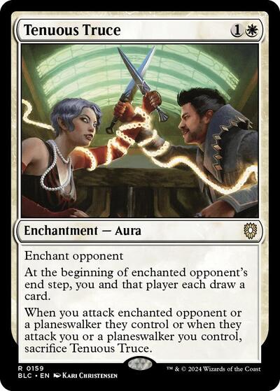 Tenuous Truce (Commander: Bloomburrow) Light Play
