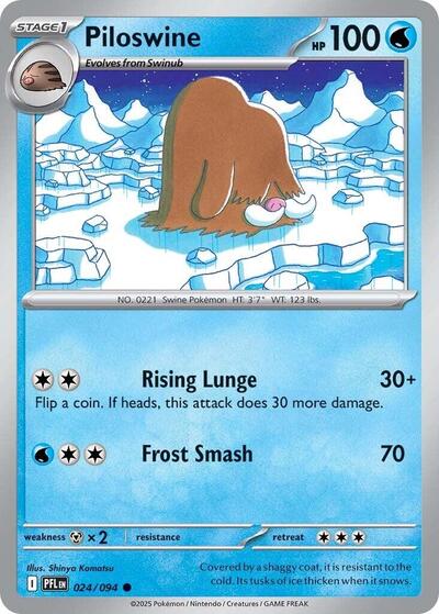 Piloswine (ME02: Phantasmal Flames) Light Play