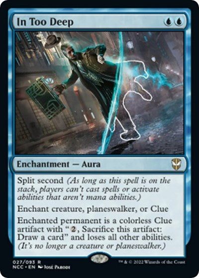 In Too Deep (Commander: Streets of New Capenna) Light Play