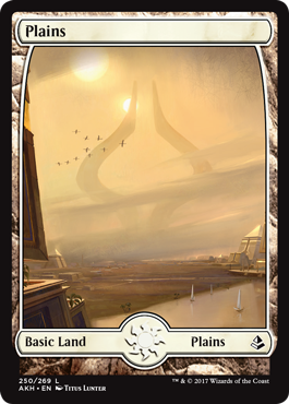 Plains (250) (Amonkhet) Light Play