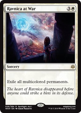Ravnica at War (War of the Spark) Light Play