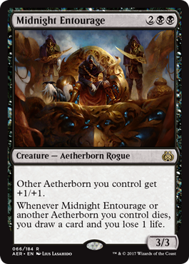 Midnight Entourage (Aether Revolt) Light Play