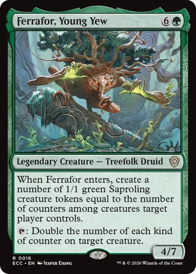 Ferrafor, Young Yew (Commander: Lorwyn Eclipsed) Light Play
