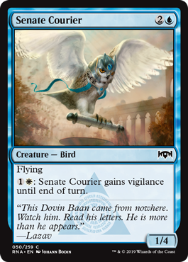 Senate Courier (Ravnica Allegiance) Light Play