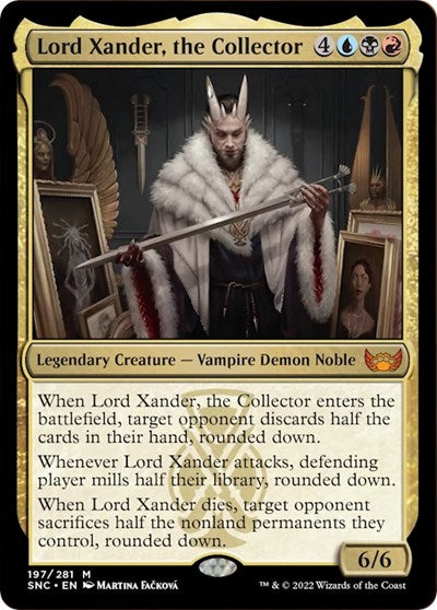 Lord Xander, the Collector (Streets of New Capenna) Medium Play