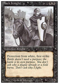 Black Knight (Revised) Damaged / Poor
