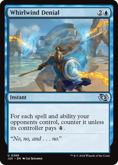 Whirlwind Denial (Foundations Jumpstart) Light Play