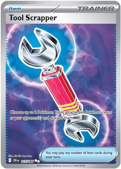 Tool Scrapper (ME04: Chaos Rising) Light Play Holofoil