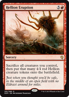 Hellion Eruption (Duel Decks: Zendikar vs Eldrazi) Medium Play