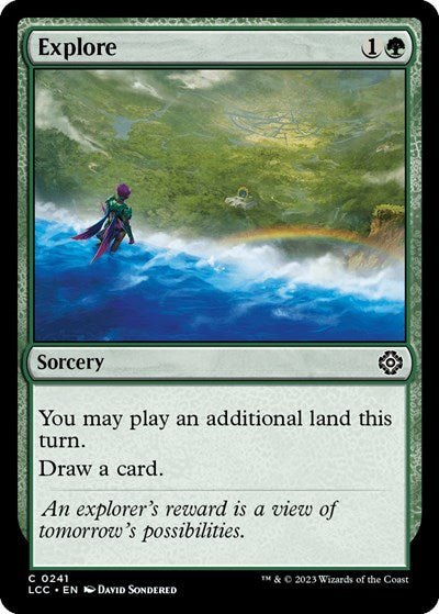Explore (Commander: The Lost Caverns of Ixalan) Light Play