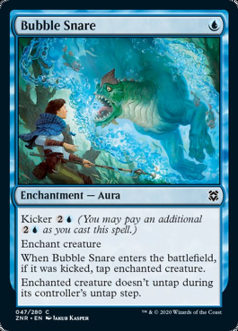 Bubble Snare (Zendikar Rising) Damaged / Poor