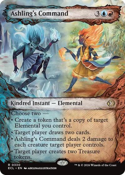 Ashling's Command (Showcase) (Lorwyn Eclipsed) Light Play