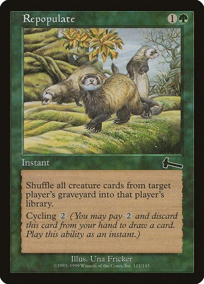 Repopulate (Urza's Legacy) Light Play