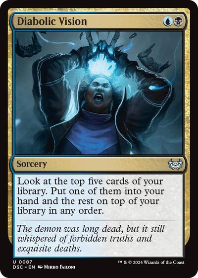 Diabolic Vision (Commander: Duskmourn: House of Horror) Light Play