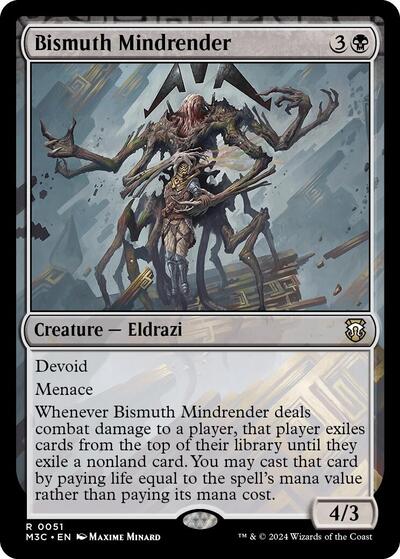 Bismuth Mindrender (Commander: Modern Horizons 3) Light Play