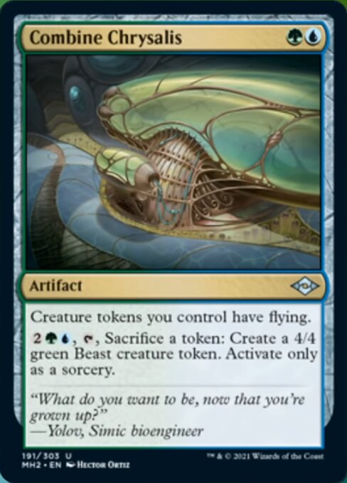 Combine Chrysalis (Modern Horizons 2) Damaged / Poor