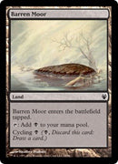 Barren Moor (Duel Decks: Izzet vs Golgari) Light Play