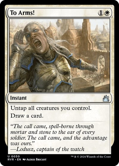 To Arms! (Ravnica Remastered) Light Play