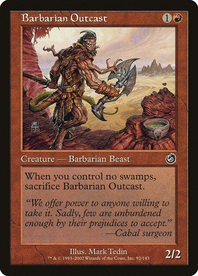 Barbarian Outcast (Torment) Light Play
