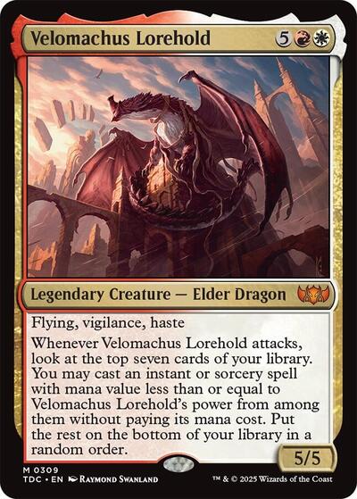 Velomachus Lorehold (Commander: Tarkir: Dragonstorm) Light Play