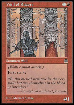 Wall of Razors (Stronghold) Medium Play