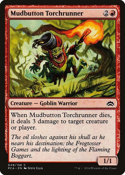 Mudbutton Torchrunner (Planechase Anthology) Medium Play