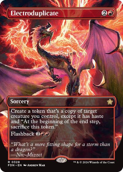 Electroduplicate (Borderless) (Foundations) Near Mint Foil