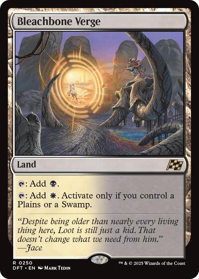 Bleachbone Verge (Aetherdrift) Light Play Foil