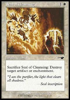Seal of Cleansing (Nemesis) Medium Play