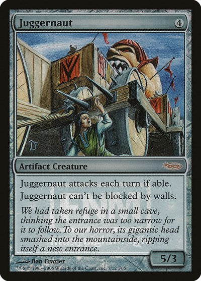 Juggernaut (Promos: FNM) Light Play Foil
